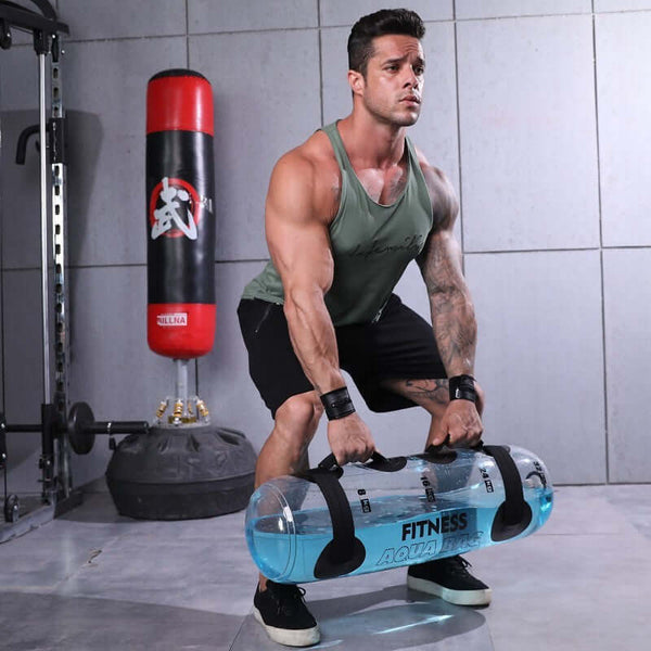Transparent Water Dumbbell Adjustable Weight Fitness Strength Training Equipment