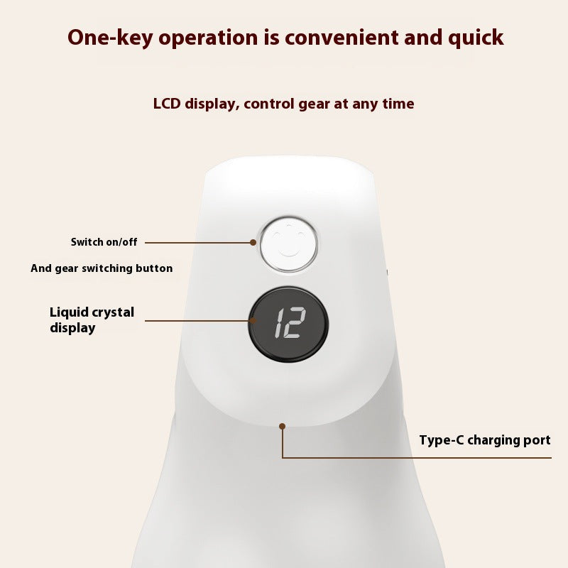 Portable Handheld Body Massager for Neck, Waist, Shoulder Deep Tissue
