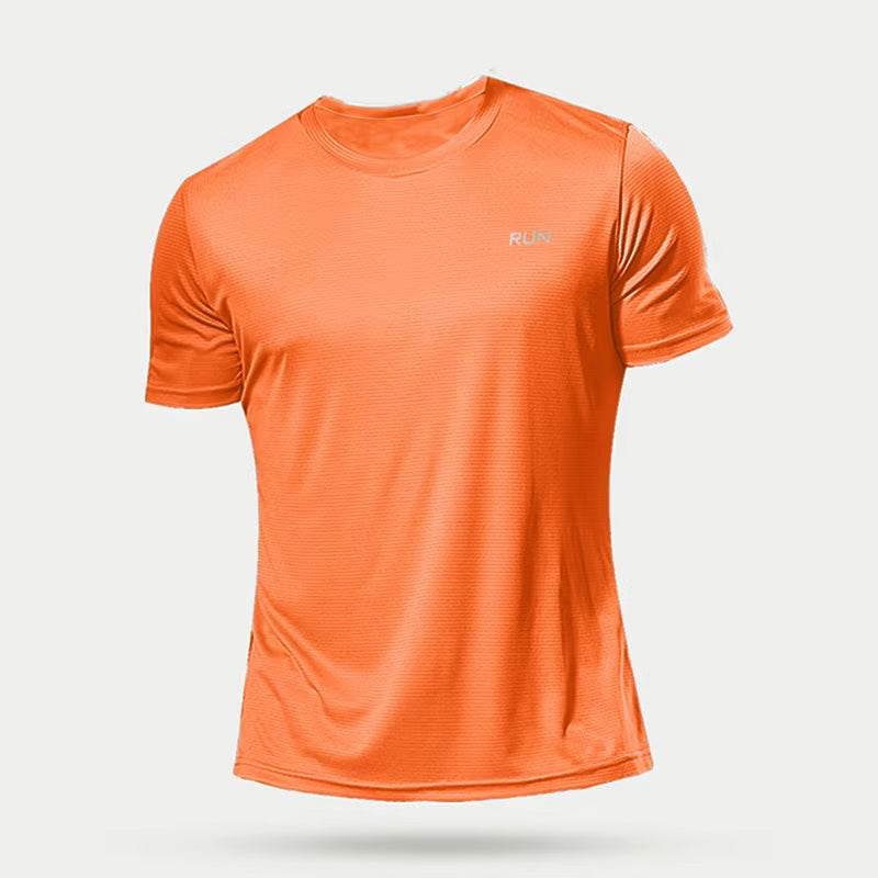 Men’s Quick Dry Compression Sports T Shirt Gym Running Jersey