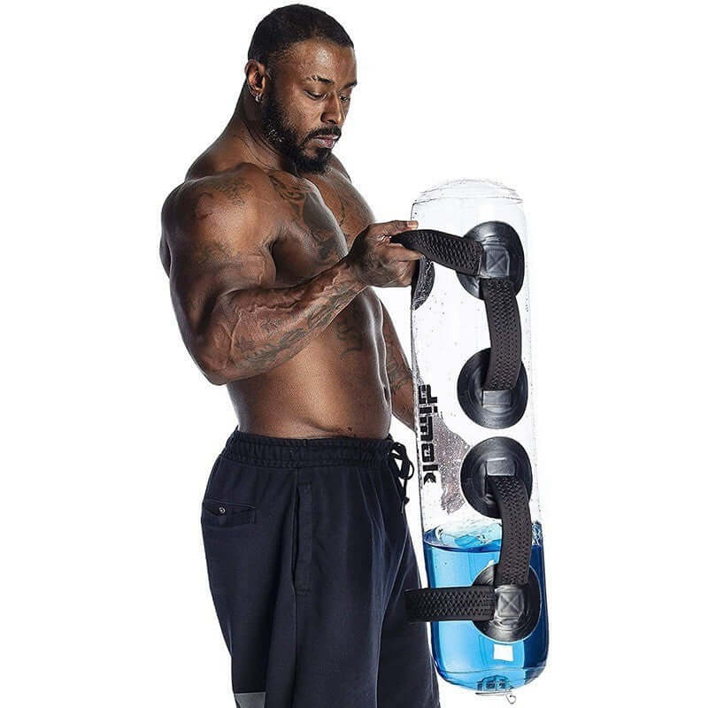 Transparent Water Dumbbell Adjustable Weight Fitness Strength Training Equipment