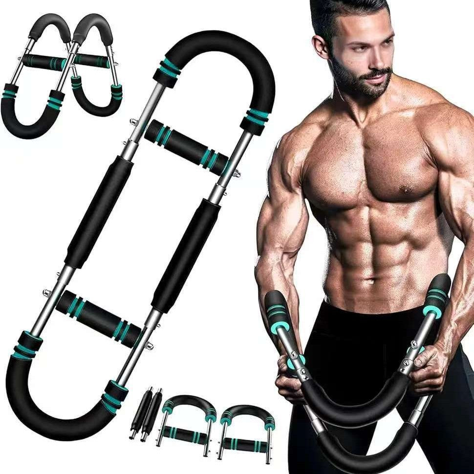 Adjustable U Shaped Arm Strength Chest Training Fitness Device