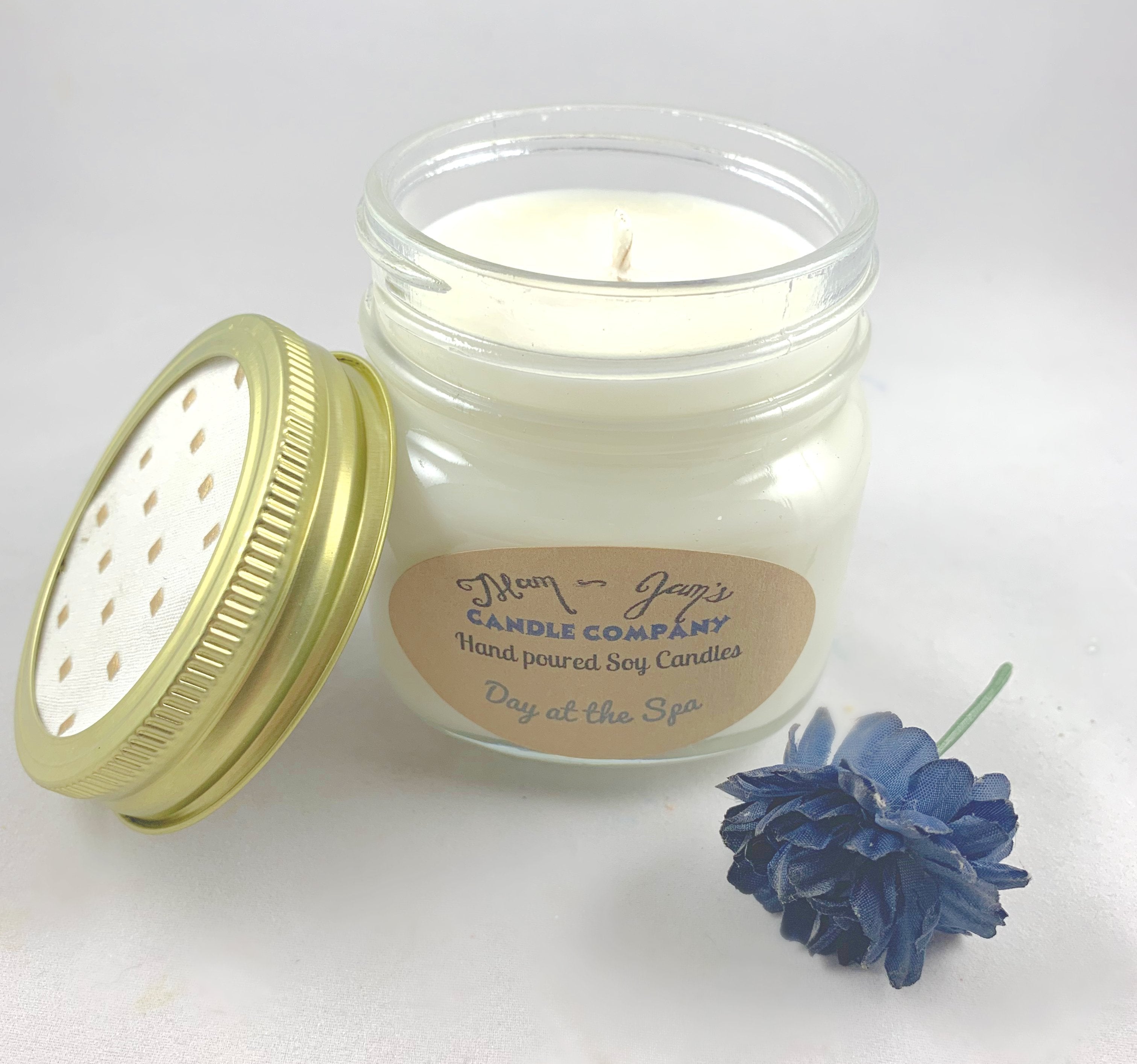 Day at the Spa Clean Calming Soy Candle