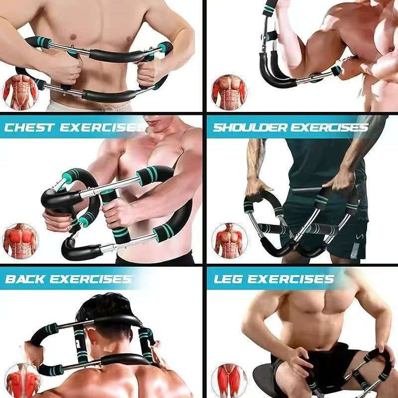 Adjustable U Shaped Arm Strength Chest Training Fitness Device