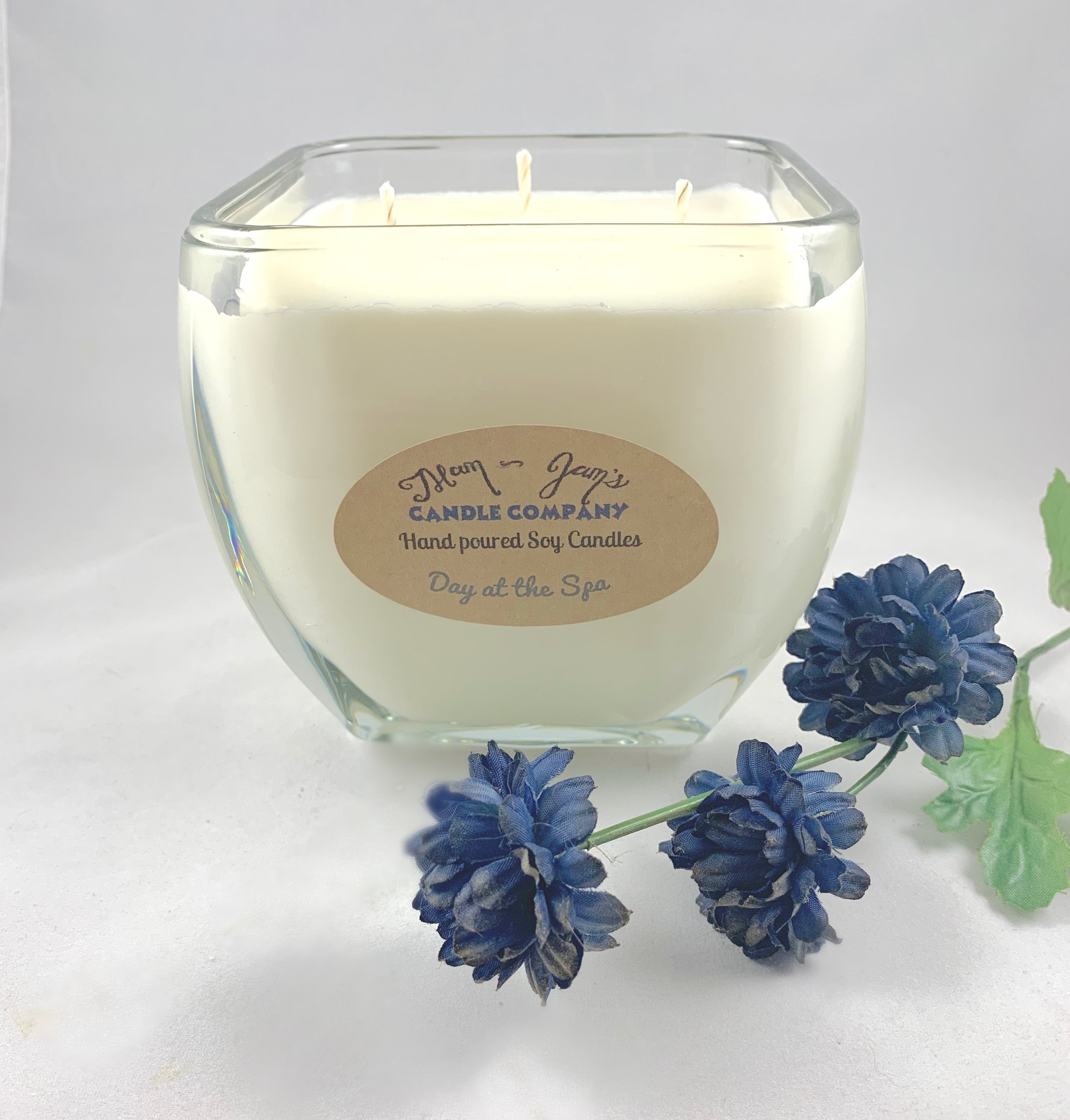 Day at the Spa Clean Calming Soy Candle