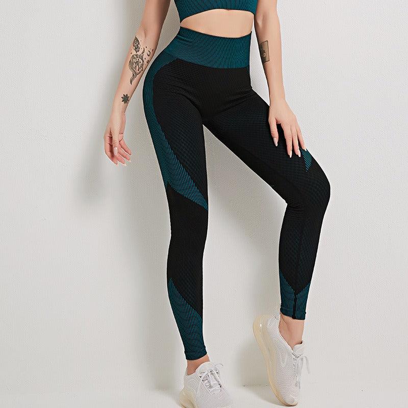 Signature Collection Cowgirl Yoga Set Sports Bra Leggings Premium
