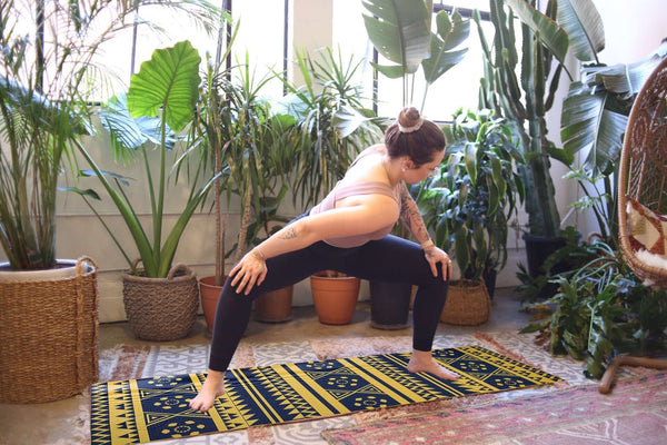 Sports Printed PVC Yoga Mat