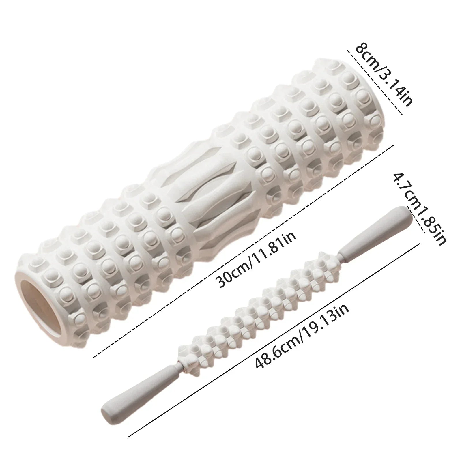 Foam Roller for Stretching, Muscle Recovery, Deep Tissue Relief