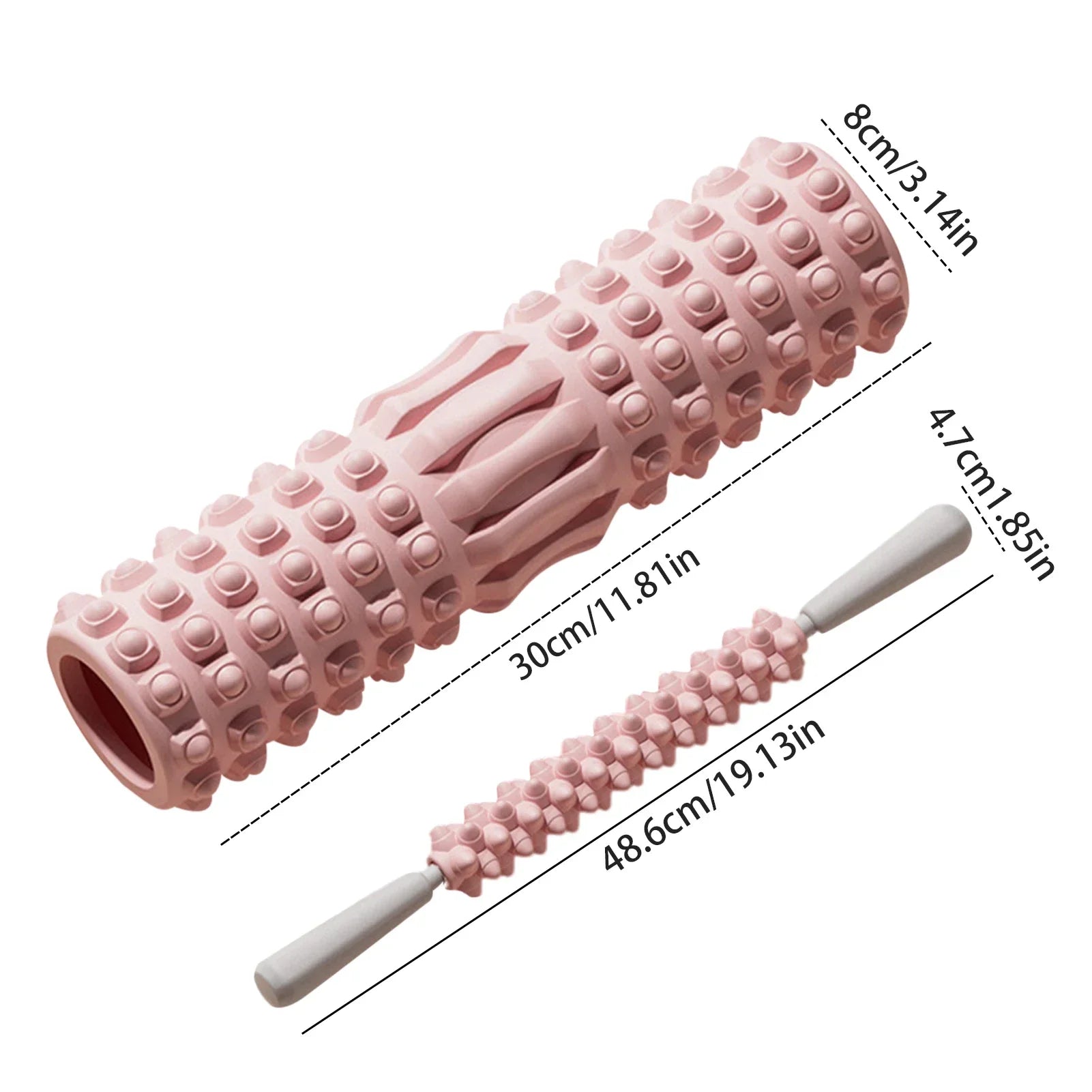 Foam Roller for Stretching, Muscle Recovery, Deep Tissue Relief