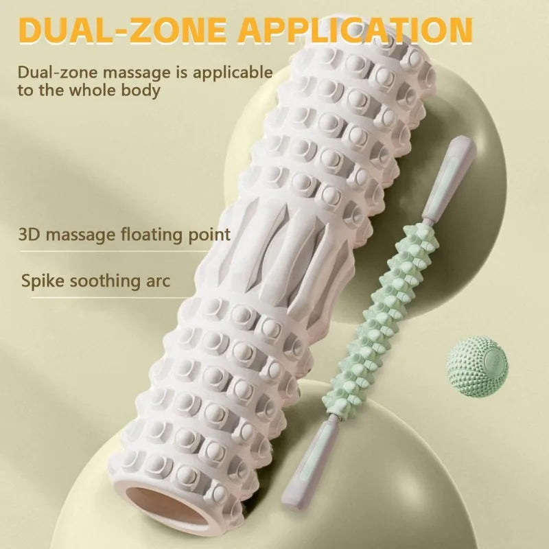Foam Roller for Stretching, Muscle Recovery, Deep Tissue Relief