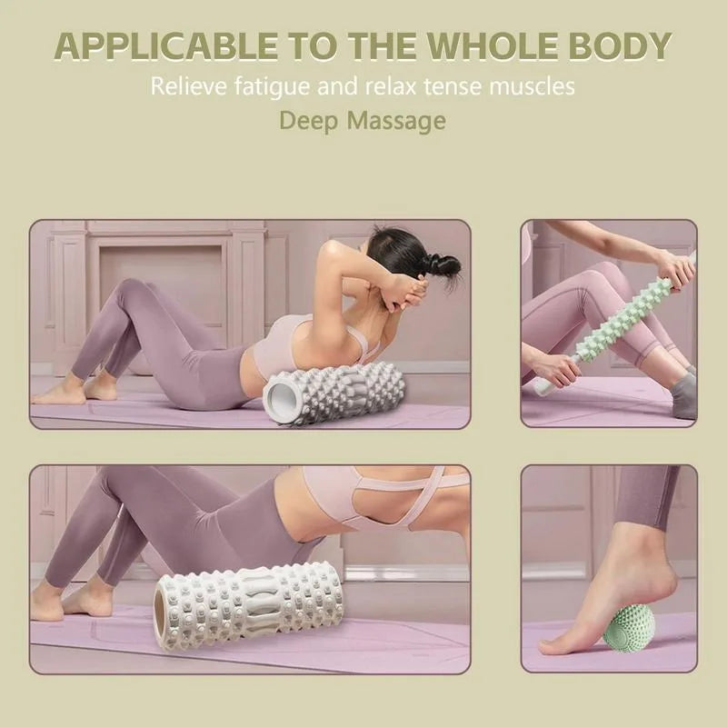 Foam Roller for Stretching, Muscle Recovery, Deep Tissue Relief