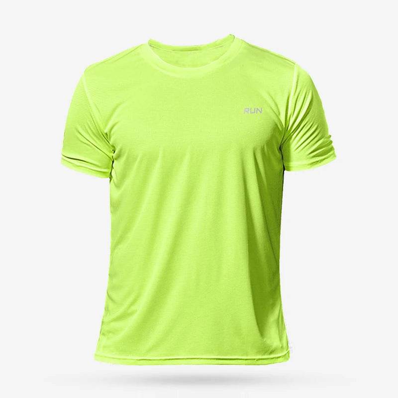 Men’s Quick Dry Compression Sports T Shirt Gym Running Jersey