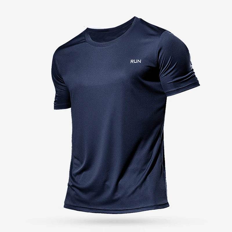 Men’s Quick Dry Compression Sports T Shirt Gym Running Jersey