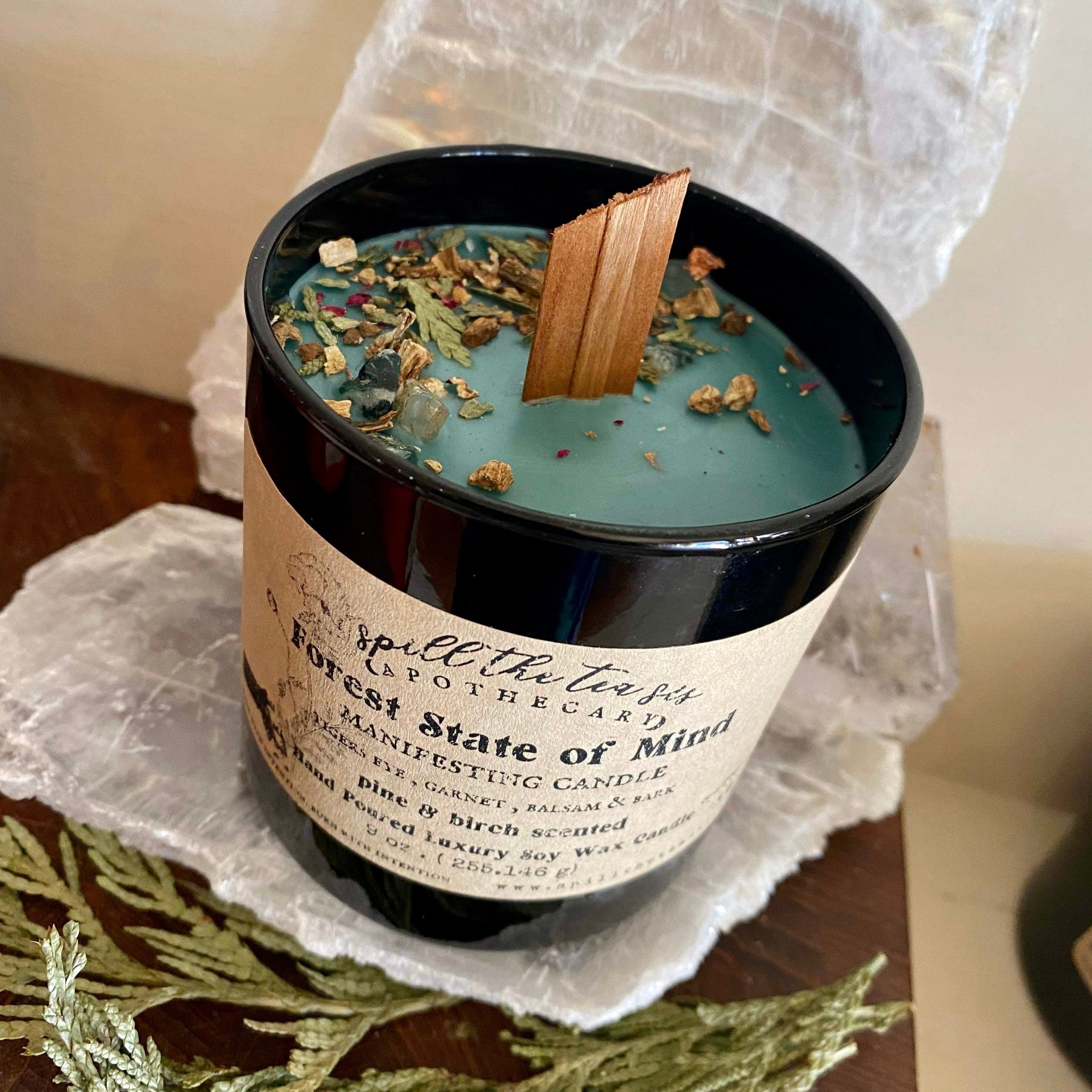 Forest State of Mind Meditation Tranquility Soy Wax Candle